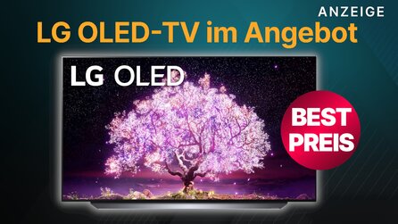 LG OLED C1: 4K-TV der Spitzenklasse mit 120 Hz + HDMI 2.1 für nur 764,10€ sichern