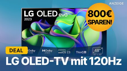 800€ Rabatt: LG OLED 4K-TV mit 120Hz jetzt bei Amazon zum Schnäppchenpreis abstauben