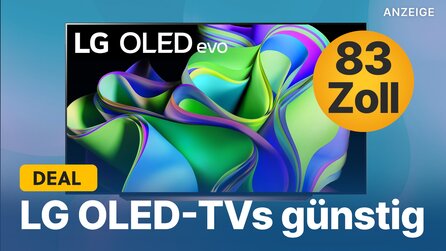Über 4200€ Rabatt: LG OLED 4K-TV mit 83 Zoll und 120Hz nur noch für kurze Zeit im Angebot