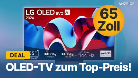 65 Zoll OLED-TV 1400€ günstiger im Angebot: DIE Chance, euer Wohnzimmer mit einem High-End-4K-Fernseher aufzurüsten!