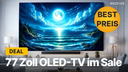 77 Zoll LG OLED-TV günstig wie nie im Amazon-Angebot: Dieser 4K-Fernseher kostet jetzt fast 3000€ weniger als zum Release!