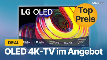 LG OLED-TV im Amazon-Angebot: 4K-Fernseher mit 120Hz + 55 Zoll zum Top-Preis schnappen