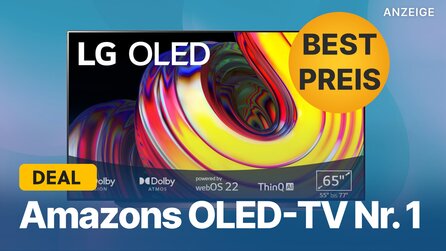 65 Zoll LG OLED-TV im Angebot: Amazons aktuell meistverkaufter OLED 4K-Fernseher ist jetzt günstig wie nie!