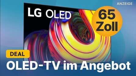65 Zoll LG OLED-TV zum Schnäppchenpreis: 4K-Fernseher mit 120Hz im Amazon-Angebot schnappen