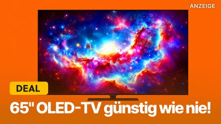 65 Zoll OLED-TV im Amazon-Angebot: Den besten 4K-Fernseher 2025 gibts jetzt schon 60% günstiger als zum Release!