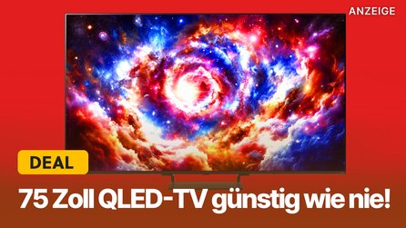 75 Zoll QLED-TV günstig wie nie im Angebot: Jetzt über 2000€ Rabatt auf diesen Mini-LED-Fernseher im MediaMarkt-Sale sichern!