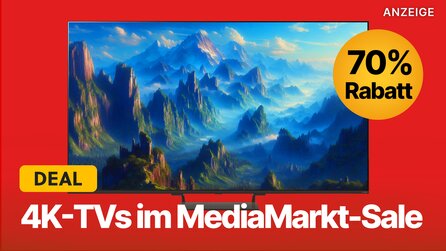 4K-Fernseher jetzt 70% günstiger im MediaMarkt-Sale: QNED-TV mit 55 Zoll + 144Hz im Top-Angebot!