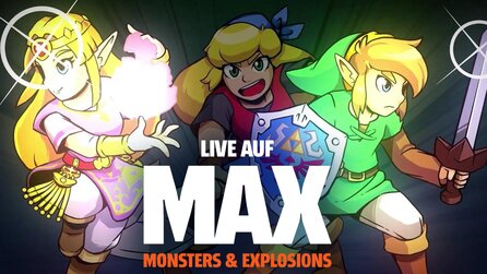 GamePro Live auf MAX - Wir beweisen in Cadence of Hyrule Taktgefühl