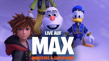 GamePro Live auf MAX - Wir spielen Kingdom Hearts 3 auf der PS4 Pro
