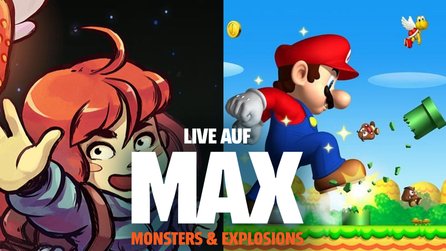 GamePro Live auf MAX - Wir spielen New Super Mario Bros. U Deluxe und Celeste