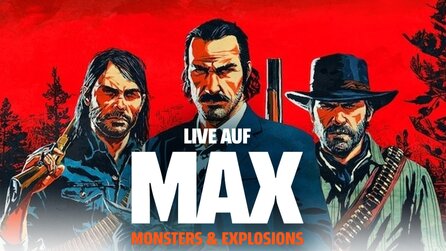 Live auf MAX - Red Dead Redemption 2: Wir streamen bis 17 Uhr aus dem Wilden Westen