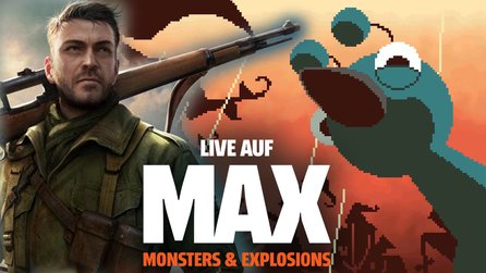 GamePro Live auf MAX - Wir spielen Sniper Elite 4 und Songbird Symphony