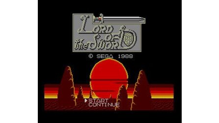 Lord of the Sword Sega Master System