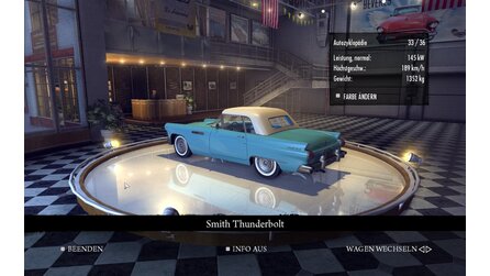 Mafia 2 - Screenshot-Galerie - Autozyklopädie mit technischen Details