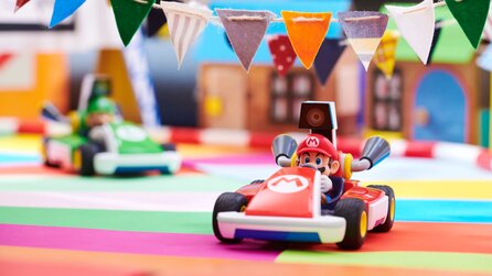 Neues Mario Kart für Switch lässt uns echte Spielzeug-Karts steuern