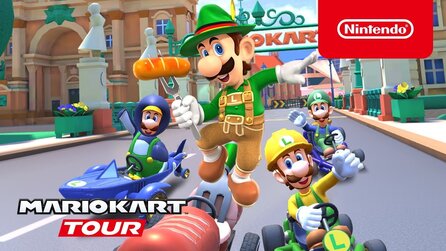 Mario Kart Tour startet Berlin-Event - mit Wurstmobil und Lederhosen