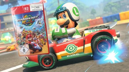 Spieler entdeckt bei Media Markt Mario Kart World mit falschem Preisaufkleber - als er damit an die Kasse geht, bekommt er 30 Euro Rabatt