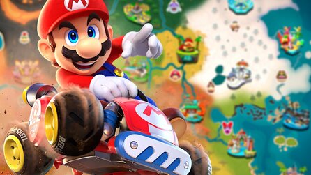Mario Kart World-Collectibles im Free Roam: Auf dieser interaktiven Karte seht ihr alle P-Schalter, Peach-Münzen und mehr