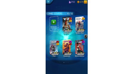 Marvel Puzzle Quest - Screenshots der Mobile-Version