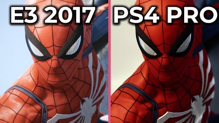 Marvels Spider-Man - E3 2017 Gameplay gegen PS4 Pro Release-Version im Grafikvergleich