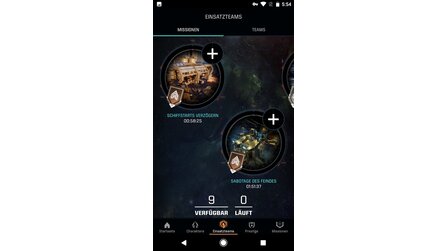 Mass Effect: Andromeda - APEX HQ - Screenshots der Companion-App