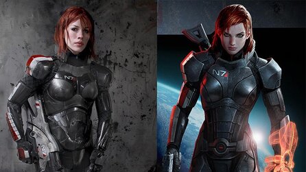 Mass Effect - Beeindruckendes weibliches Shepard-Cosplay