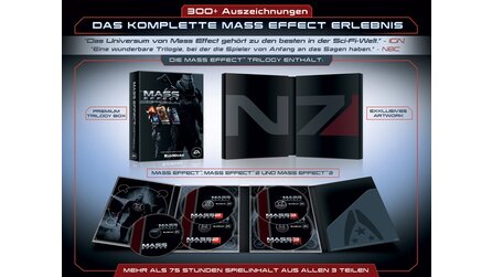 Mass Effect - Weitere Infos zur Trilogy-Box; die meisten DLCs sind nicht enthalten