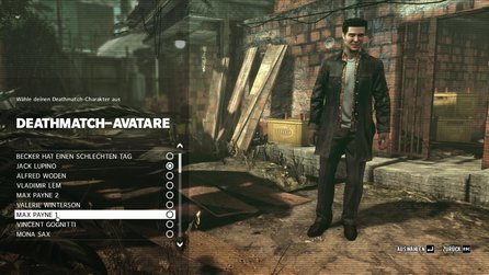 Max Payne 3 - Multiplayer-Avatare