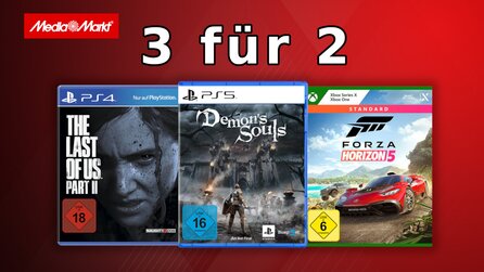 MediaMarkt – Letzte Chance: 3 für 2 mit Spielen für PS4, PS5 + Xbox [Anzeige]