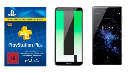 PlayStation Plus günstiger, Huawei Mate 10 Lite reduziert und mehr - Abendkracher bei MediaMarkt [Anzeige]