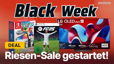 MediaMarkt startet hunderte Black Friday-Angebote! Switch OLED, PS5-Spiele, 4K-TVs – Das sind die Top-Deals