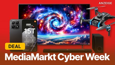 MediaMarkt startet Cyber Week Sale: 4K-Fernseher, Handys, E-Scooter, Drohnen – Das sind die 10 besten Angebote!
