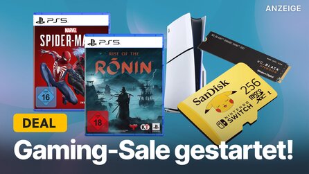 MediaMarkt startet neuen Gaming-Sale: Jetzt Angebote von PS5-Spielen über SSDs bis zum Lenkrad sichern!