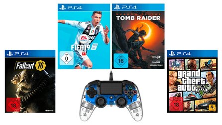 Nacon PS4 Controller im Bundle mit vier Spielen - Gönn-Dir-Dienstag bei MediaMarkt