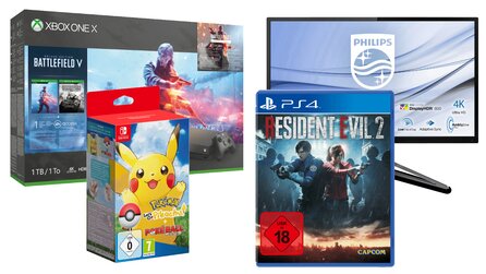 Pokémon Lets Go + Pokéball und Resident Evil 2 günstig im Gönn-Dir-Dienstag bei MediaMarkt [Anzeige]