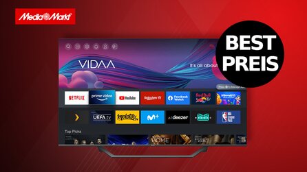 4K-Fernseher: 65 Zoll QLED TV nur heute günstig wie nie bei MediaMarkt [Anzeige]