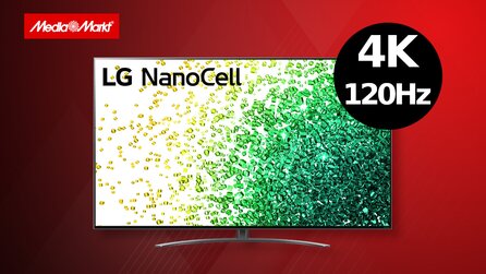 LG NANO869: Top Gaming-TV für PS5 + Xbox Series X jetzt für 499€ abstauben [Anzeige]
