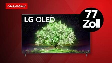 LG OLED-TV mit gigantischen 77 Zoll heute günstig wie nie bei MediaMarkt [Anzeige]