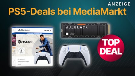 Tolle Angebote für PS5: DualSense mit FIFA 23 + SSD mit 1 TB günstig bei MediaMarkt
