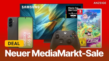 Großer MediaMarkt-Sale gestartet – Die 10 besten Angebote: Nur bis Mitternacht Fernseher, Handys, Switch-Spiele + mehr abstauben!
