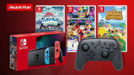 MediaMarkt – Letzte Chance: Bundles mit Nintendo Switch + Pro Controller [Anzeige]