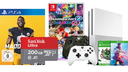 Micro-SDs, Spiele für Switch, PS4 und Xbox One, Konsolen-Bundles - Angebote im neuen MediaMarkt-Prospekt [Anzeige]