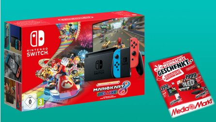 MediaMarkt Prospekt: Nintendo Switch Bundle mit Mario Kart günstiger [Anzeige]