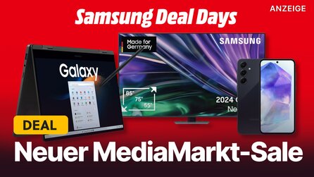 MediaMarkt startet Samsung-Sale: QLED 4K-Fernseher, Handys und Tablets jetzt zum Top-Preis im Angebot schnappen!