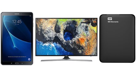 Samsung Galaxy Tablet, UHD-TV und Externe Festplatte - Aktuelle Angebote bei MediaMarkt + Saturn
