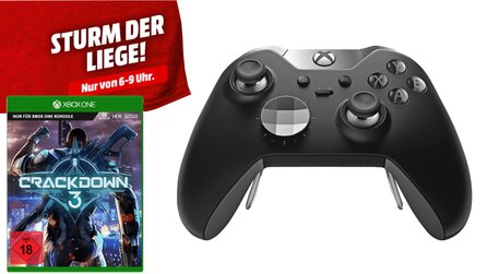 Nur bis 9 Uhr: Xbox One Elite Controller + Spiel für 99€ bei MediaMarkt [Anzeige]