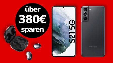 MediaMarkt – Tarifangebot: Samsung Galaxy S21 mit Ear Buds und 15 GB LTE [Anzeige]