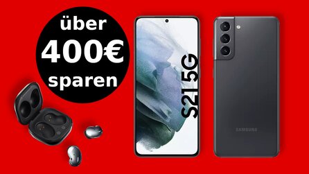 MediaMarkt – Günstiger Handyvertrag mit Samsung Galaxy S21 und 60 GB LTE [Anzeige]