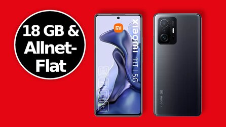 MediaMarkt – 340€ sparen: Xiaomi 11T 256 GB jetzt günstig im Tarifdeal [Anzeige]