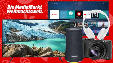 MediaMarkt – Weihnachtsangebote mit günstigen 4K-Fernsehern und mehr [Anzeige]